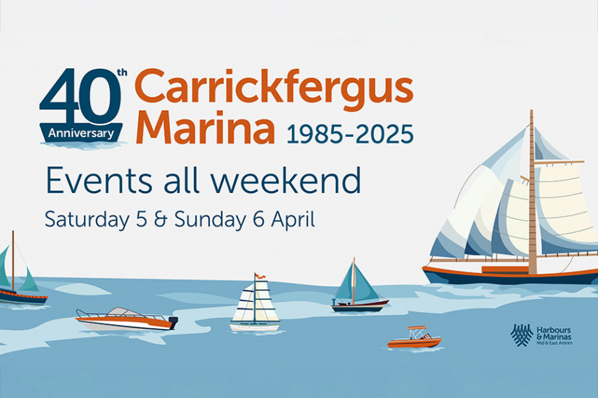 Carrickfergus Marina 40th Anniversary image