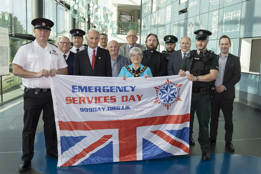 Emergency Services Day marked in Mid and East Antrim image