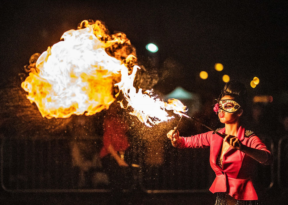 Performer at previous Hallowena event