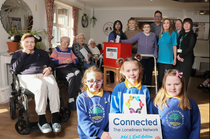 New ‘Kindness Postbox’ partnership brings smiles to local care home image