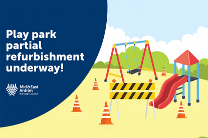 Knockan Road play park partial refurbishment commencing soon image