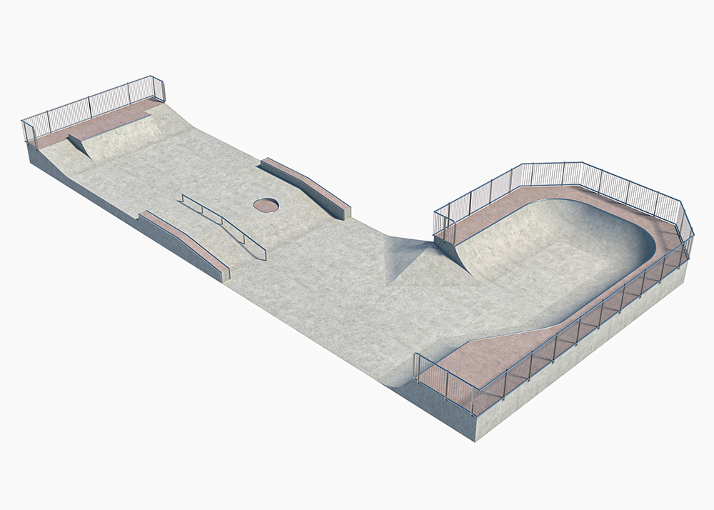 Design for Larne Skate Park