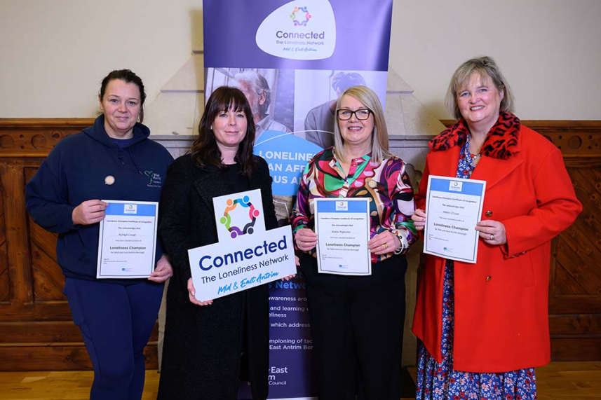 Five new ‘Loneliness Champions’ recognised in the Borough image