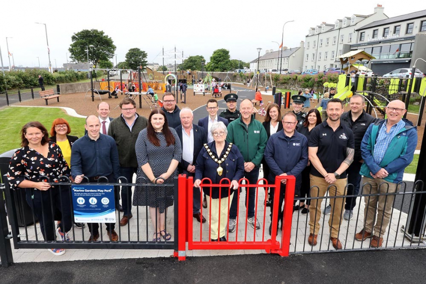 Marine Gardens Play Park officially reopens! image