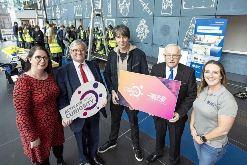 Prof. Brian Cox encourages Northern Ireland’s future scientists to activate their curiosity image