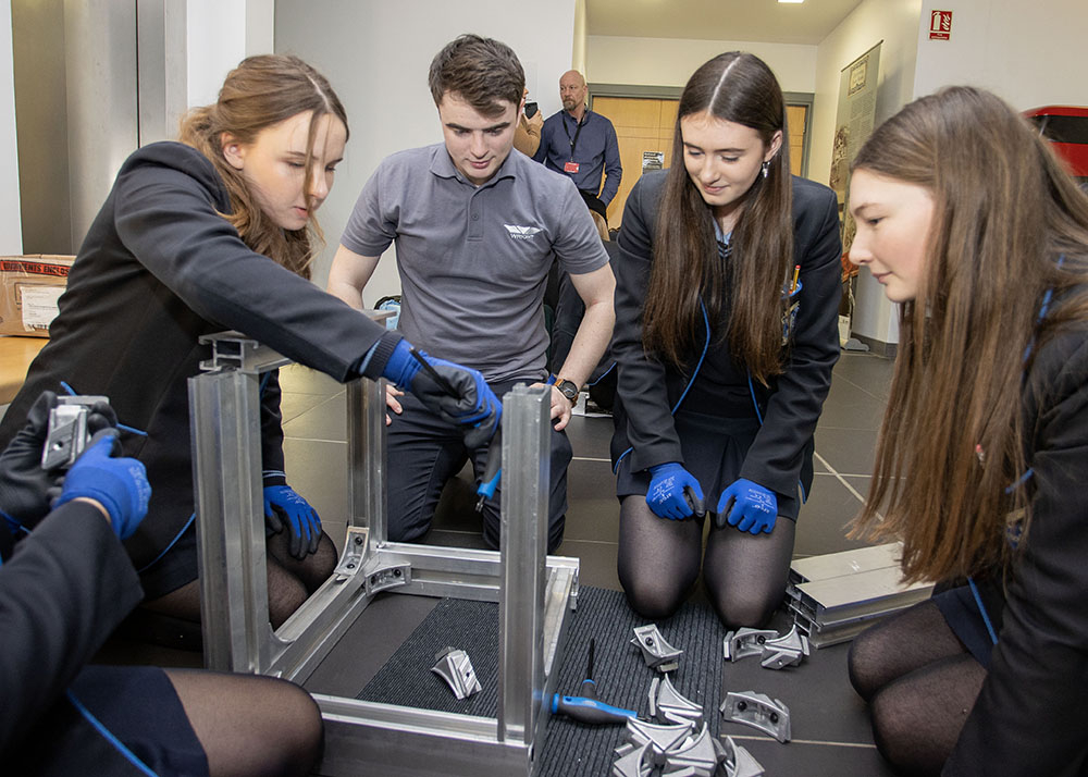 Pupils taking part in 2023's Science Summer School.