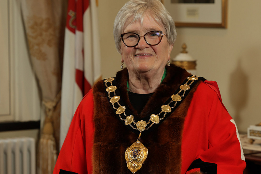 Christmas Message from Mayor of Mid and East Antrim, Alderman Beth Adger MBE image