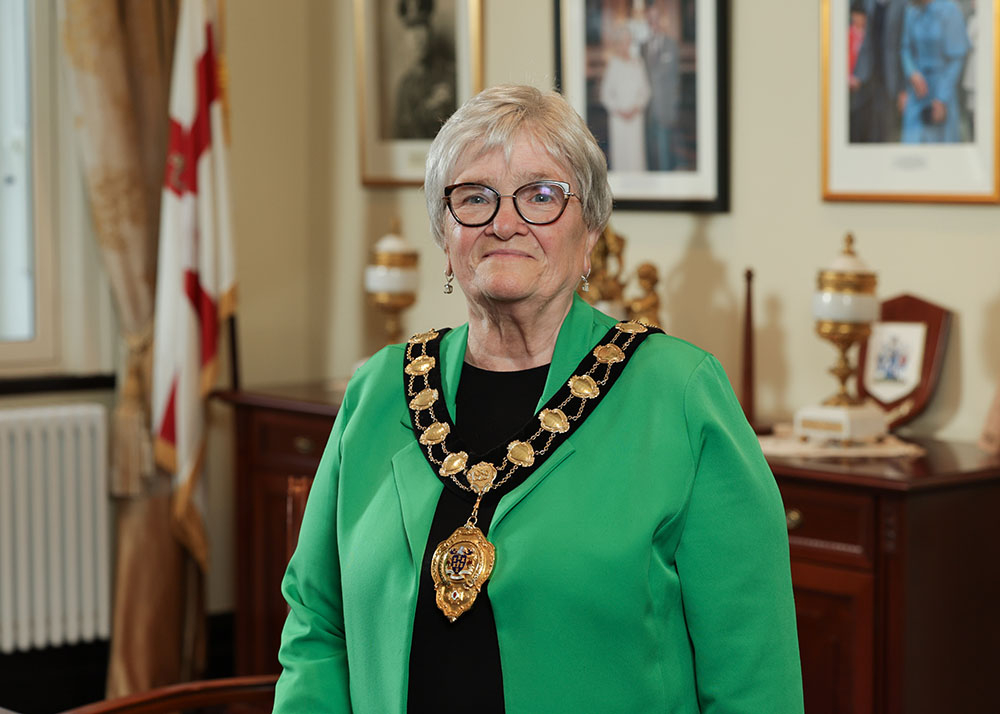 Mayor of Mid and East Antrim, Alderman Beth Adger MBE