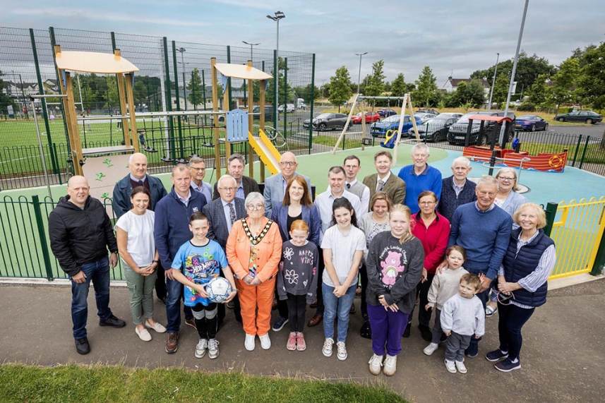 Portglenone new play facilities now open image