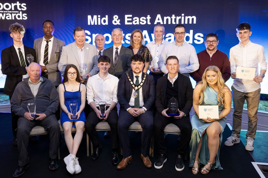 Mid and East Antrim’s sports stars celebrated at awards image