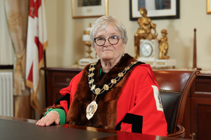 Tribute to Alderman Beth Adger MBE, Mayor of Mid and East Antrim image