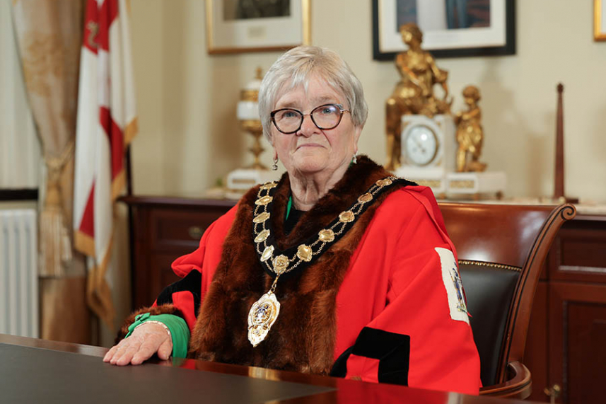 Tribute to Alderman Beth Adger MBE, Mayor of Mid and East Antrim image