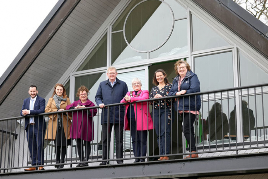 Lord Caine visits Carnfunnock Country Park to hear about exciting plans image